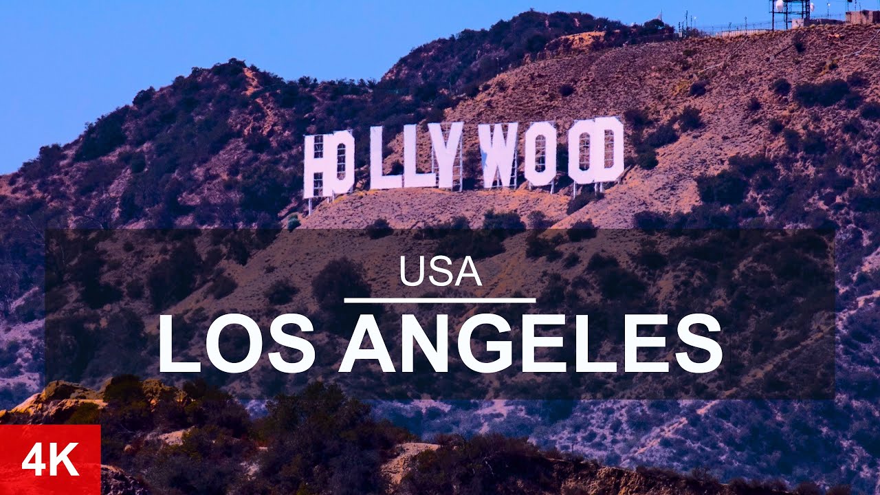 Los Angeles, USA – Aerial Drone Video [4K]