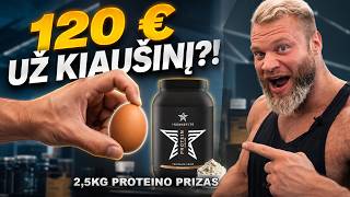 Sporto salėje išdalinau beveik už 500 € prizų – kas sutraiškė kiaušinį?