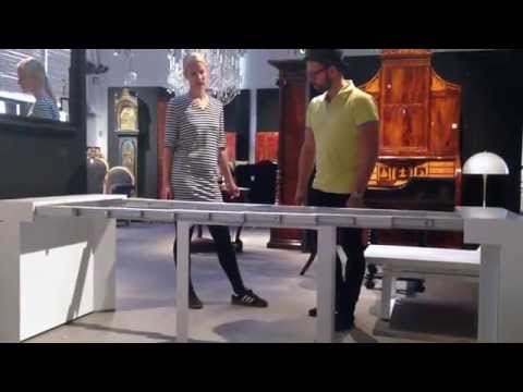 Goliath Table 2.0 - Expanding Console Table (Italian design)