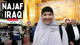 Karbala to NAJAF Pilgrimage, IRAQ! Our First Impressions! ضريح الإمام علي المقدس