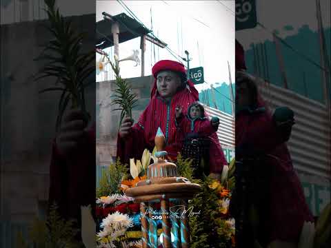 Rec. De nuestro patrono San Antonio de Padua, Recorre las calles _ San Antonio Palopó Sololá.