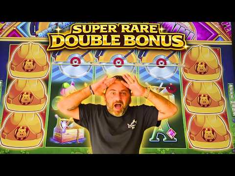OMG… DOUBLE BONUS ACTIVATES AT THE SAME TIME?! 🤯 SUPER RARE!!! 🎰