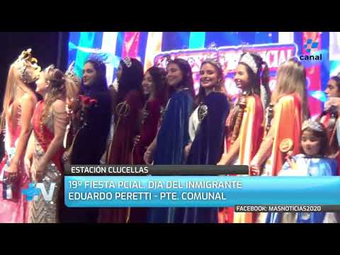 MAS Noticias | Fiesta Provincial del Día del Inmigrante en Estación Clucellas