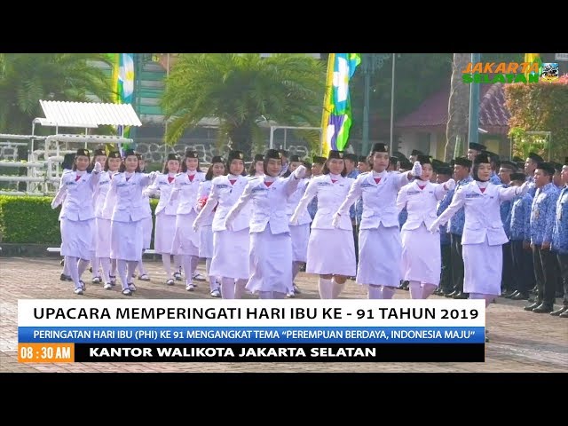 Upacara Memperingati Hari Ibu Ke 91 Tahun 2019