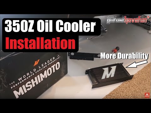 Nissan 350Z / Infiniti G35 Oil Cooler Installation (Mishimoto) | AnthonyJ350
