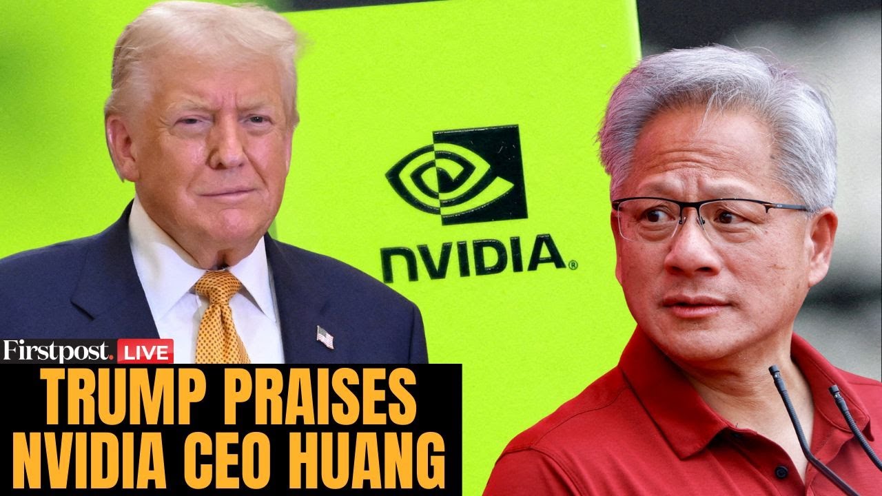 LIVE: Trump Praises Nvidia CEO Jensen Huang After Talks on AI Chip Export Controls to China | N18G