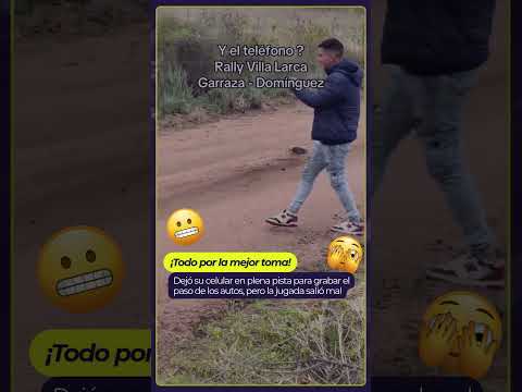 🏎️📱 QUISO CONSEGUIR LA MEJOR TOMA DEL RALLY, PERO TODO SALIÓ MAL