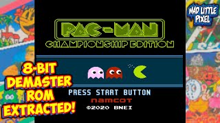 8-Bit Demastered Pac-Man Championship Edition ROM Extracted! Play On NES, MiSTer & RetroPie!