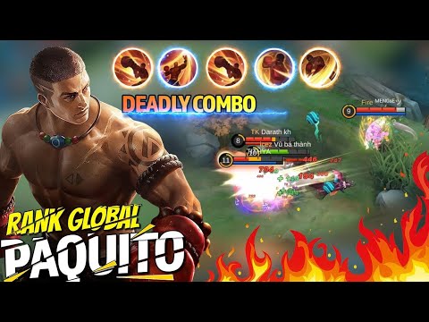 DIEDLY PAQUITO COMBO TUTORIAL | ONE HIT COMBO NEW SEASON | BURST BUILD PAQUITO TRY THIS | Paqute To