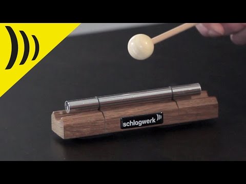 Демонстрация звучания чаймса Schlagwerk PC2