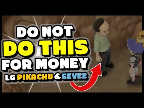 The SILLIEST way to make INFINITE MONEY in Pokemon Lets Go Pikachu and Eevee! - Don't Do This!