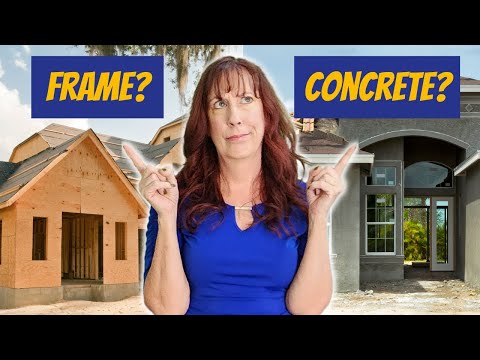 Concrete Block vs Wood Frame for Ocala Florida Homes