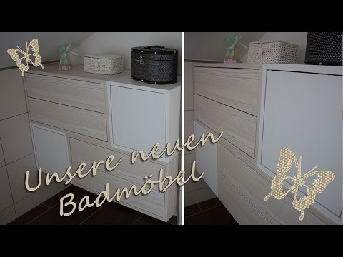 Unsere neuen Badmöbel/ IKEA Valje