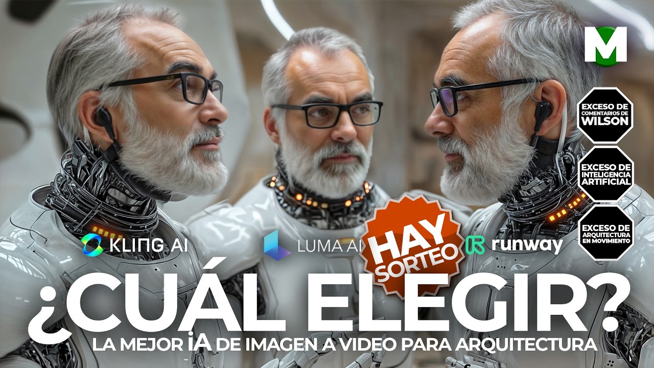 🏆INTELIGENCIA ARTIFICIAL para ARQUITECTURA en VIDEO | ​KLING vs LUMA vs RUNWAY imagen a video ai ia