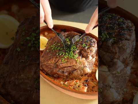 Perfect Charred Lamb (for a crowd)