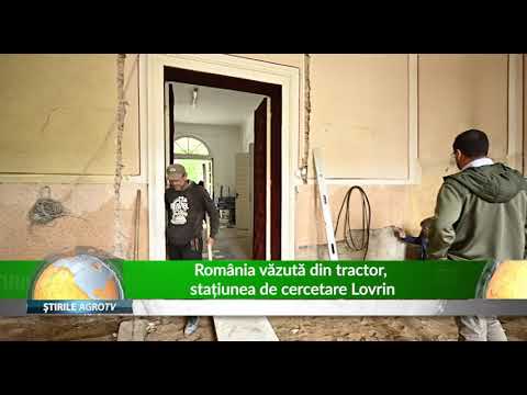 România văzută din tractor, stațiunea de cercetare Lovrin 10 06 2020