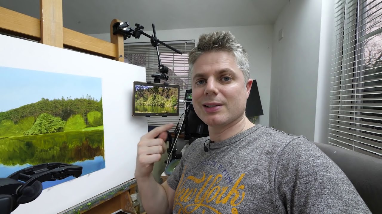 realistic trees in 3 easy steps oil painting tutorials by michael james smith