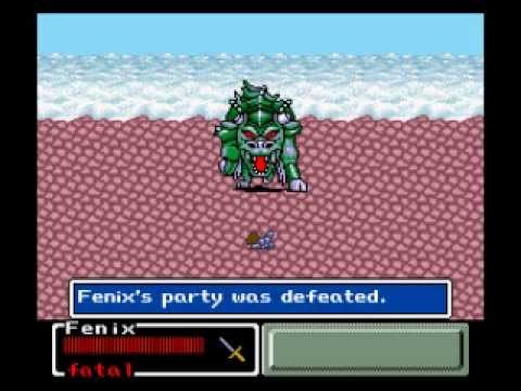 Let's Play Final Fantasy Mystic Quest Episode One: The Adventure Begins