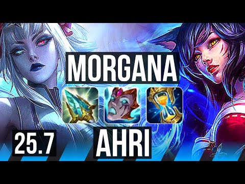 MORGANA vs AHRI (MID) | KR Master | 25.7