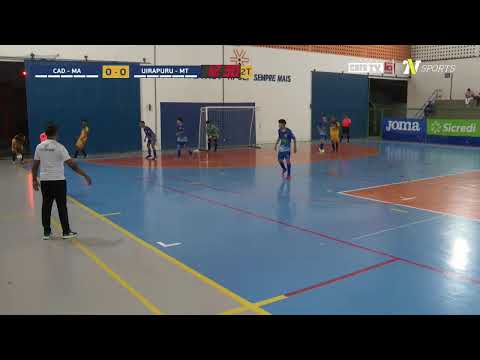 CAD (MA) x UIRAPURU (MT) - TAÇA BRASIL FUTSAL SUB 17 - DIA 3