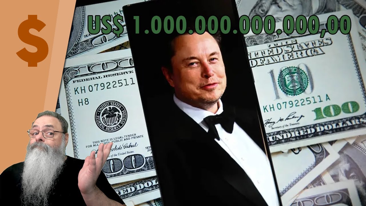 ELON MUSK vai receber SALÁRIO de 1 TRILHÃO de DÓLARES da TESLA: ESQUERDISTAS INVEJOSOS acham ABSURDO