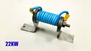 Free Energy Generate From Pvc Wire With Magnet At Home
