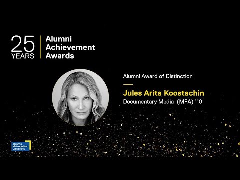 2023 Alumni Achievement Award recipient, Jules Arita Koostachin, Documentary Media  (MFA) '10