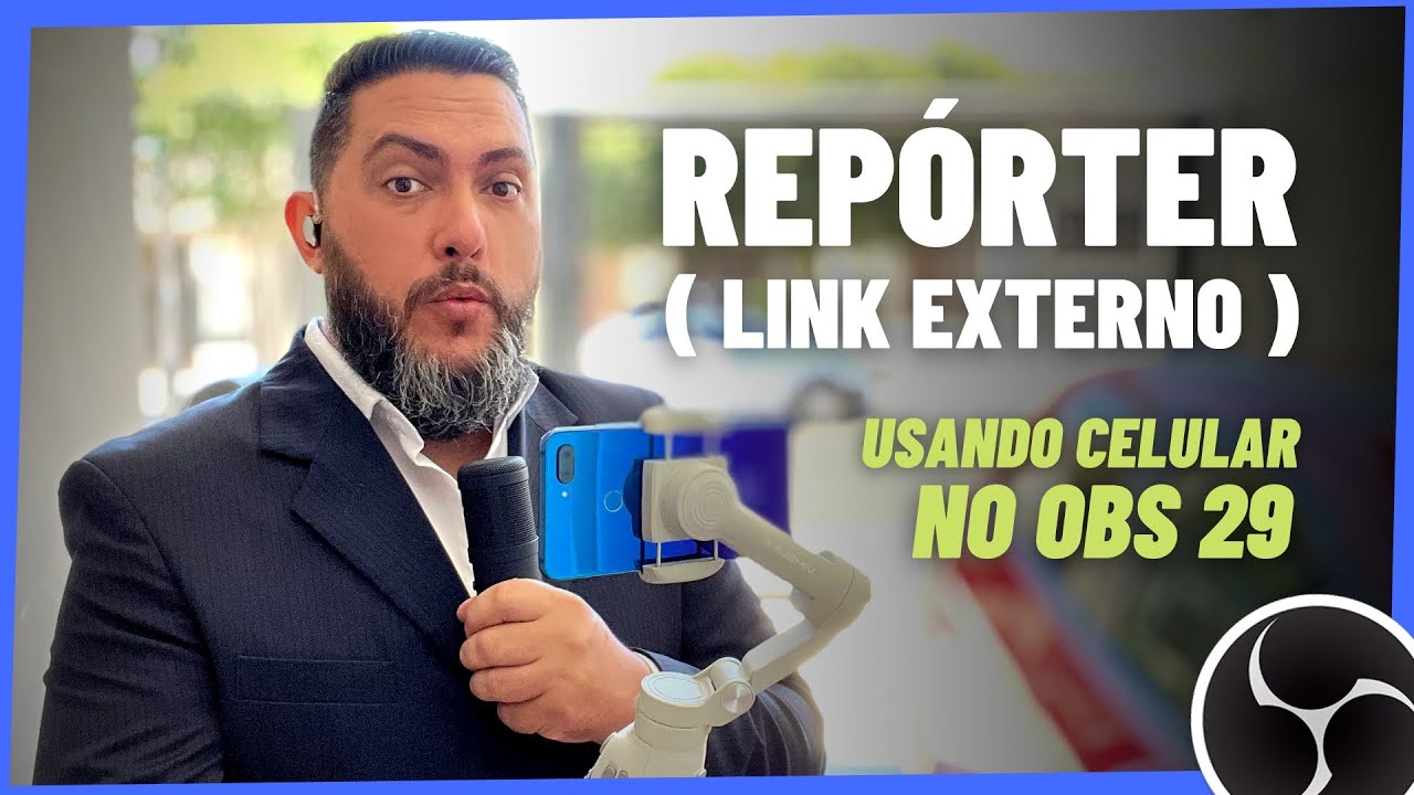 COMO INSERIR UM REPÓRTER (MOCHI LINK) EXTERNO NO OBS - Video Áudio Interação, Usando Celular[GRÁTIS]