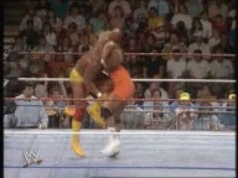 Mr Pefect does Perfect Plex on Hulk Hogan (Royal Rumble 1990)