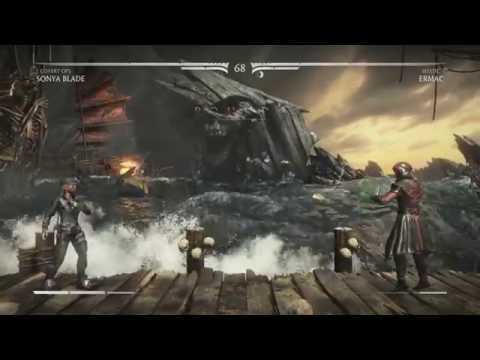 MKX "Lose Your Head?" Sonya Blade VS Ermac