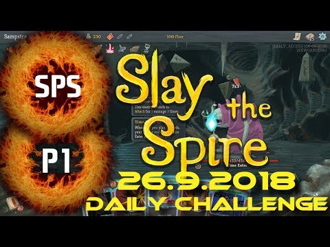 Slay The Spire Ep. 20 - Daily (26.9.)-  Textbook playthrough  - Let's Play