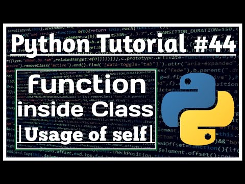 Instance Methods In Python 44 Self Python Tutorials For Absolute Beginners Jeevan Upreti
