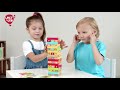 Hádej, kdo – dětská dřevěná hra Jenga
