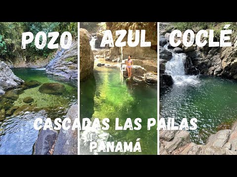 POZO AZUL CASCADA LAS PAILAS DE LOMA GRANDE, UNA AVENTURA INOLVIDABLE  Panamá-Coclé 🇵🇦