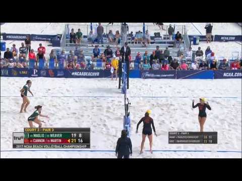 USC Beach Volleyball: USC 3, Hawaii 0 - Quarterfinal Highlights