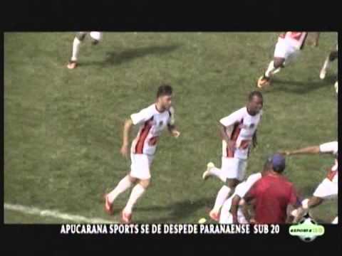 APUCARANA SPORTS SUB 20 SE DESPEDE DO PARANAAENSE 2014