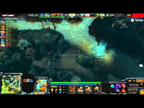 Team Secret vs Duza Gaming - Starladder - Jogo 2 - @Skeattt e @Pdsdoto