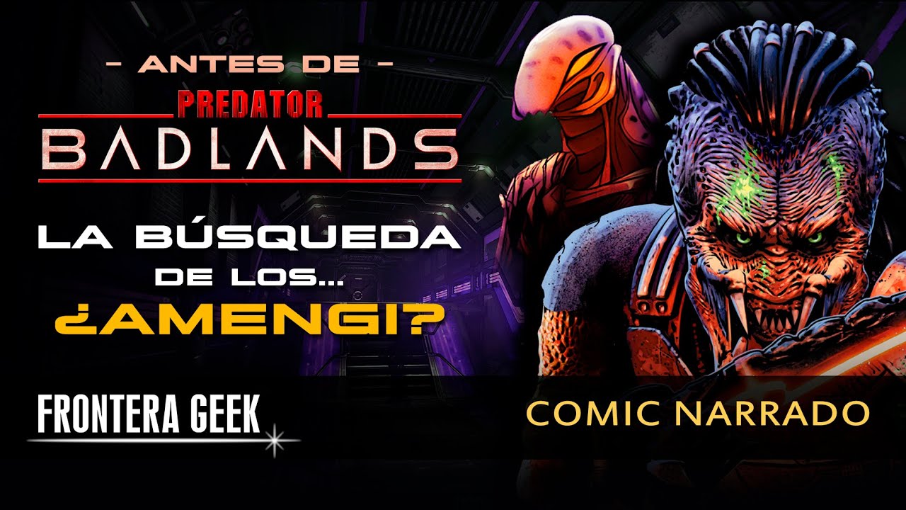 ¿Qué pasó ANTES de PREDATOR BADLANDS? | Comic Narrado Precuela - Depredador - Tierras Salvajes