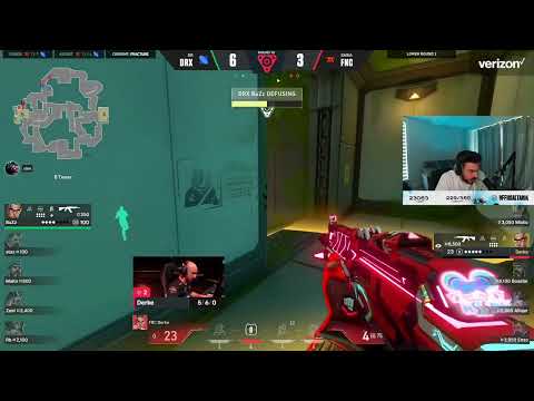 tarik reacts to FNC Derke INSANE 1v3 clutch | FNC v DRX
