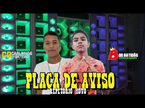 Carlinhos do batidão - placa de aviso - B do batidão