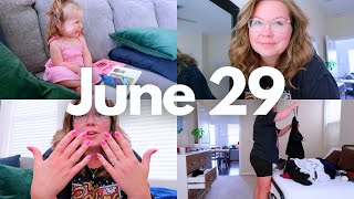 JUNE 29 VLOG | laundry, baked feta pasta, press on nails, the next mrs parish thoughts + gaming