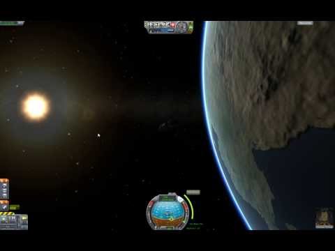 Let's Play: Kerbal Space Program (career mode) 008: Mun Slingshot