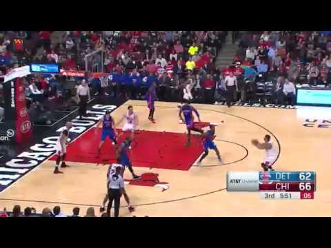 Derrick Rose vs Detroit Pistons 18.12.2015 (34Pts)