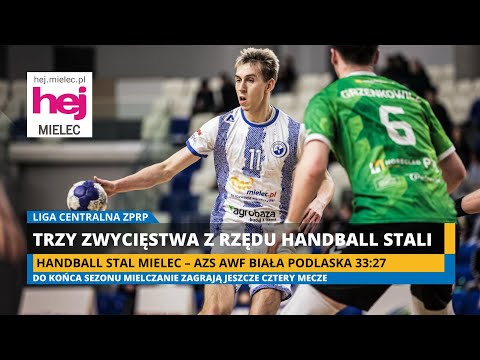 hej.mielec.pl TV: Dobry czas Handball Stali Mielec. Trzy wygrane z rzędu