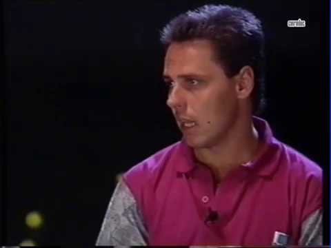 Alejandro Lasaigues  el mejor jugador de padel del mundo. Año 1991.