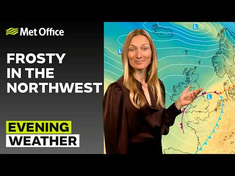 27/02/2026 - Damp across southern areas - Evening Weather Forecast UK – Met Office Weather