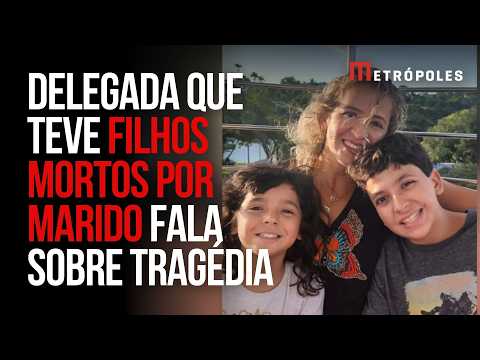 Delegada que teve filhos mortos por marido fala sobre tragédia em Itumbiara (GO)
