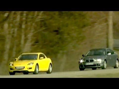 Vergleich Mazda RX-8 vs. BMW 330 Ci: Verschiedene Coupé-Konzepte im Vergleich