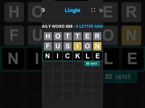 Lingle Game 6 Letters