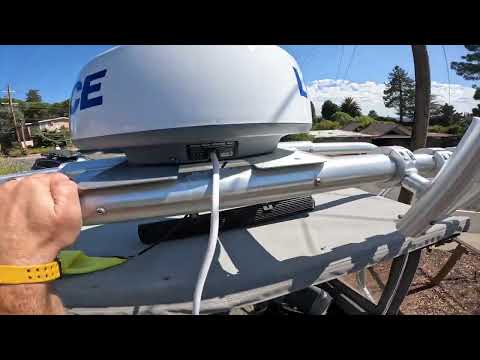 Lowrance Halo 20 Radar Installation on North River Seahawk